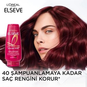 نرم کننده تثبیت کننده رنگ مو لورآل مدل Color Vive حاوی فیلتر UV و روغن بذر کتان حجم ۲۵۰ میل