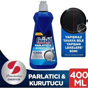 مایع جلادهنده و براق کننده ماشین ظرفشویی فینیش مدل Parlatici حجم ۴۰۰ میل