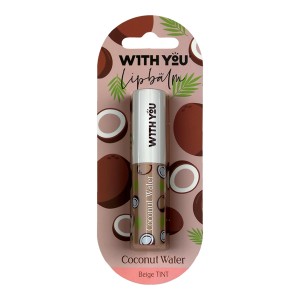 بالم لب نرم کننده و مرطوب کننده ویت یو حاوی روغن نارگیل و ویتامین E وزن ۲.۶ گرم