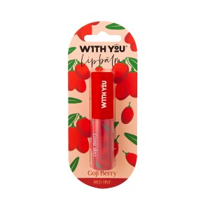 بالم لب نرم کننده و مرطوب کننده ویت یو حاوی ویتامین E با رایحه گوجی بری وزن ۲.۶ گرم