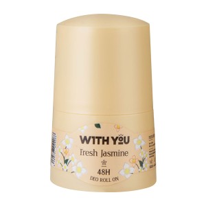 رول ضد تعریق زنانه ۴۸ ساعته ویت یو مدل Fresh Jasmine فاقد الکل و ضد حساسیت حجم ۵۰ میل