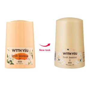 رول ضد تعریق زنانه ۴۸ ساعته ویت یو مدل Fresh Jasmine فاقد الکل و ضد حساسیت حجم ۵۰ میل