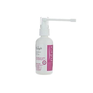 لوسیون تقویت کننده مو و ابرو فولیکا مخصوص الگوی ریزش زنانه حاوی آمینکسیدیل و کافئین حجم ۷۵ میل