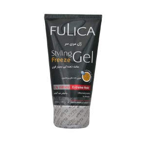 ژل موی سر فولیکا با حالت دهندگی بسیار قوی حاوی دانه‌های ویتامین و مغذی حجم ۱۵۰ میل