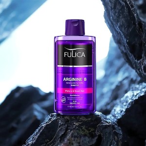 شامپو تقویت کننده و براق کننده فولیکا فاقد سولفات حاوی آرژنین حجم ۴۰۰ میل