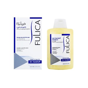 شامپو ضد شوره و ضد التهاب فولیکا حاوی عصاره بابونه مناسب شوره و پوست سر خشک حجم ۲۰۰ میل