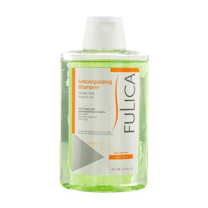 شامپو تنظیم کننده چربی و ضد قارچ فولیکا مناسب موهای چرب حجم ۲۰۰ میل