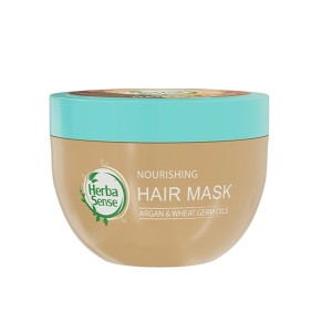 ماسک موی کراتینه و نرم کننده آردن هرباسنس حاوی روغن آرگان و جوانه گندم مناسب موهای آسیب دیده حجم ۲۵۰ میل