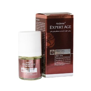 روغن تقویت کننده و استحکام بخش ناخن آردن اکسپرتیج حاوی روغن‌های مغذی و ویتامین E حجم ۸ میل