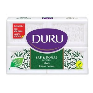 صابون کرمی مرطوب کننده دورو مدل کتابی حاوی مرطوب کننده با رایحه کلاسیک بسته ۴ عددی وزن ۶۰۰ گرم