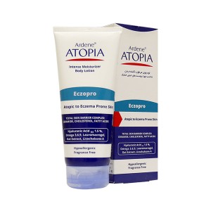 لوسیون مرطوب کننده و ترمیم کننده آردن اتوپیا مدل Eczopro مناسب پوست‌های خیلی خشک و اگزمایی حجم ۲۰۰ میل