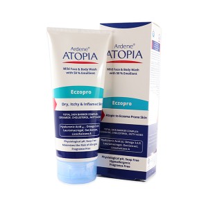 لوسیون شوینده صورت و بدن آردن اتوپیا حاوی ۵۰٪ روغن نرم کننده مناسب پوست‌های خیلی خشک حجم ۲۰۰ میل