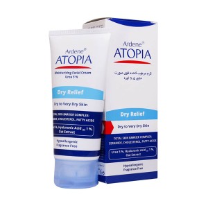 کرم مرطوب کننده قوی آردن اتوپیا حاوی اوره ۵٪ مناسب پوست‌های خشک و خیلی خشک حجم ۵۰ میل