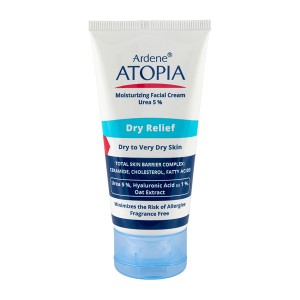 کرم مرطوب کننده قوی آردن اتوپیا حاوی اوره ۵٪ مناسب پوست‌های خشک و خیلی خشک حجم ۵۰ میل