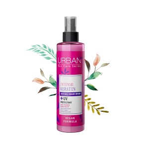 اسپری بازسازی کننده اوربن کر مدل Intense Keratin ترمیم و براق کننده قوی مو حجم ۲۰۰ میل