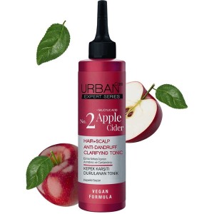 تونیک ضد شوره و شفاف کننده مو و پوست سر اوربن کر حاوی سرکه سیب حجم ۲۰۰ میل