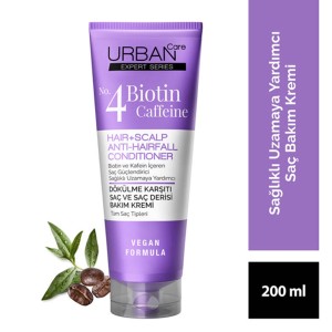 کرم نرم کننده و ضد ریزش مو اوربن کر حاوی بیوتین و کافئین بدون نیاز به آبکشی حجم ۲۰۰ میل