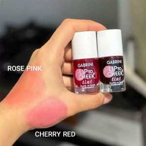 تینت لب و گونه گابرینی مدل Lip & Cheek با بافت سبک و ماندگاری بالا حجم 12 میل