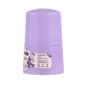 رول ضد تعریق ۴۸ ساعته زنانه ویت یو مدل Light Lilac فاقد الکل و ضد حساسیت حجم ۵۰ میل