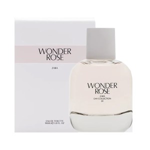 عطر زنانه ادو تویلت زارا مدل Wonder Rose به همراه جعبه حجم ۱۰۰ میل