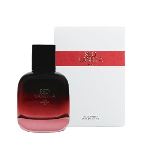 عطر زنانه ادو تویلت زارا مدل Red Vanilla به همراه جعبه حجم ۱۰۰ میل