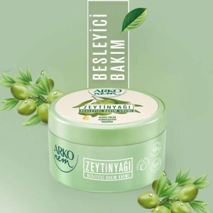 کرم مرطوب کننده کاسه‌ای آرکو حاوی روغن زیتون طبیعی مناسب دست، صورت و بدن حجم ۲۵۰ میل