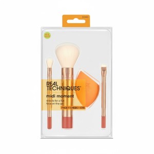 ست ۴ عددی براش و اسفنج ریل تکنیک مدل Midi Moment