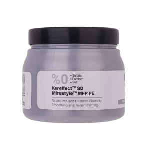 ماسک مو فاقد سولفات ویتاپلکس مدل Keratin Care ترمیم کننده و محافظ موهای کراتینه حجم ۵۰۰ میل