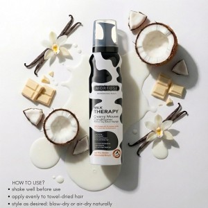 موس مو حالت دهنده و حجم دهنده مورفوس Milk Therapy حاوی پروتئین شیر  حجم ۲۰۰ میل