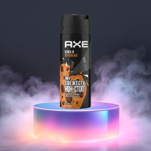 اسپری ضد تعریق ۴۸ ساعته مردانه آکس مدل Cookies با رایحه ترکیبی چرم و کوکی حجم ۱۵۰ میل