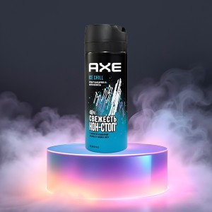 اسپری ضد تعریق ۴۸ ساعته مردانه آکس مدل Ice Chill با خاصیت خنک‌کنندگی و رایحه نعنا حجم ۱۵۰ میل