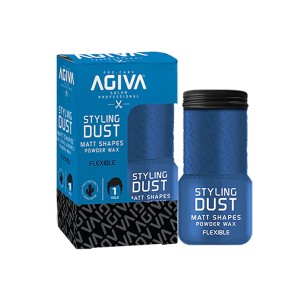 پودر وکس حجم دهنده و حالت دهنده مو آگیوا مدل Styling Dust Flexible با جلوه مات وزن ۲۰ گرم