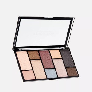 پالت سایه چشم ۱۰ رنگ رولوشن مدل Reloaded Dimension با درخشش چندبعدی و فینیش متالیک وزن ۳.۱ گرم