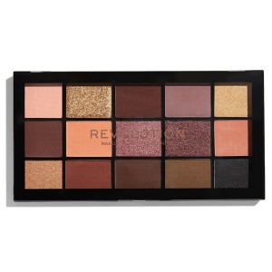 پالت سایه چشم ۱۵ رنگ رولوشن مدل Reloaded Velvet Rose با پیگمنت بالا و فینیش مخملی وزن هر سایه ۱.۱ گرم