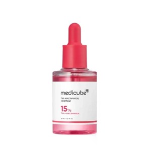 سرم جوانساز مدی‌کیوب مدل TXA Niacinamide با کپسول‌های شفاف‌کننده و ضد لک وزن ۵۵ گرم