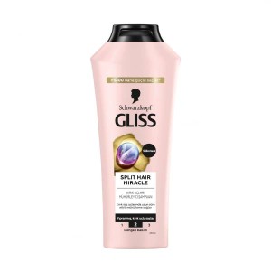 شامپو گلیس مدل Split Hair Miracle با خاصیت چسباننده موخوره و ترمیم‌کننده یونی حجم ۴۰۰ میل
