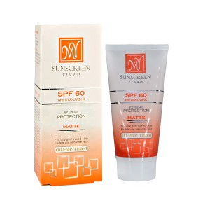 ضد آفتاب رنگی مای مدل Matte با فینیش مات ضد براقی و محافظت حداکثری حجم ۵۰ میل