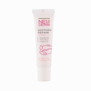 بالم لب نئودرم مدل Soothing Repair با خاصیت التیام‌بخش ترک‌های عمیق و بازسازی‌کننده پوست لب حجم ۱۵ میل