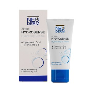 کرم نئودرم مدل Hydrosense با خاصیت آبرسان عمیق و محافظت‌کننده آنتی‌اکسیدان با هیالورونیک اسید حجم ۵۰ میل