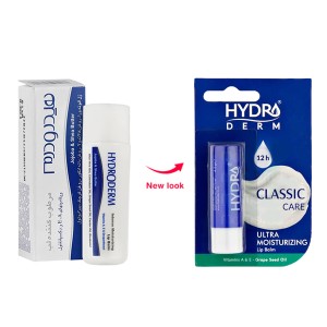 بالم لب هیدرودرم حاوی ویتامینهای E,A و دکسپانتنول وزن 4.5 گرم