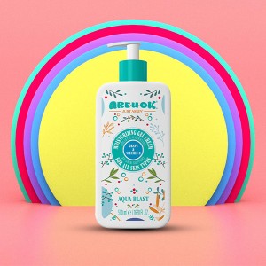 ژل کرم آر یو اوکی حاوی روغن هسته انگور و ویتامین E با خاصیت آنتی‌اکسیدانی و محافظتی حجم ۵۰۰ میل