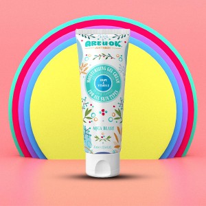 ژل کرم آر یو اوکی مناسب انواع پوست حاوی آنتی اکسیدان و ویتامین E با خاصیت محافظتی و جوانساز حجم ۷۵ میل