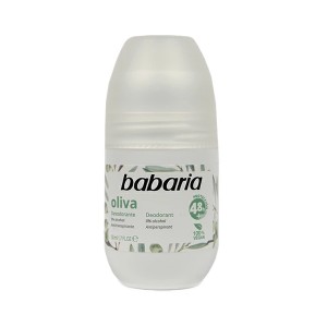 رول ضد تعریق ۴۸ ساعته زنانه باباریا مدل Oliva با ویژگی حاوی عصاره زیتون و فاقد الکل حجم ۵۰ میل