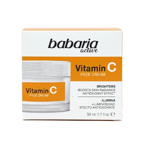 کرم روشن‌کننده و جوان‌ساز حاوی ویتامین C باباریا مدل Vitamin C Cream حجم 50 میل