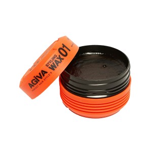 واکس مو حالت دهنده براق آگیوا مدل 01 Wet & Islak مناسب انواع مو دارای تکنولوژی کراتین با جلوه خیس حجم ۱۷۵ میل