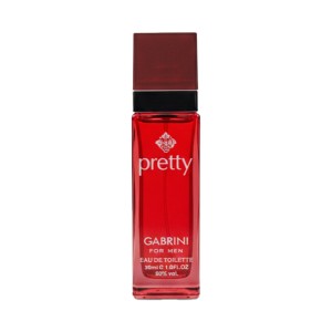 ادو تویلت مردانه گابرینی مدل  PRETTY-08 رایحه ROCHAS MAN با نت‌های شرقی و چوبی ماندگار حجم ۳۰ میل