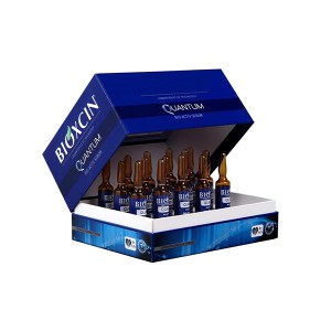 سرم تقویت‌کننده و ضخیم‌کننده مو بیوکسین مدل QUANTUM BIO-ACTIV حاوی ۱۸ نوع آمینواسید و کمپلکس B11 حاوی 15 عدد ویال 6 میل