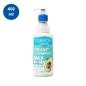 کرم مرطوب کننده مناسب پوست خشک حاوی ویتامین B کمپلکس کامان مدل B-Complex حجم 400 میل