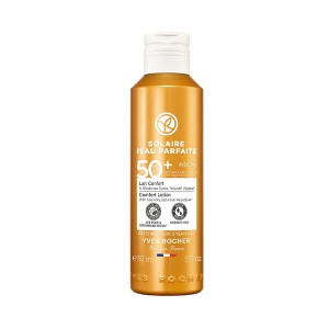 فلویید محافظت‌کننده و ضد پیری پوست ایوروشه SOLAIRE PEAU PARFAITE با SPF50 و مقاوم در برابر لک حجم ۱۵۰ میل