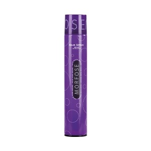 اسپری تثبیت‌کننده و درخشان‌کننده مو مورفوس مدل MEGA STRONG با قدرت نگهدارندگی قوی و مقاومت در برابر رطوبت حجم ۴۰۰ میل